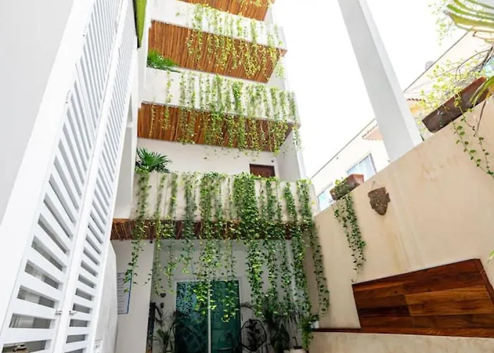 Ferienhaus Modern W Rooftop Pool Walk To 5th Ave Playa del Carmen